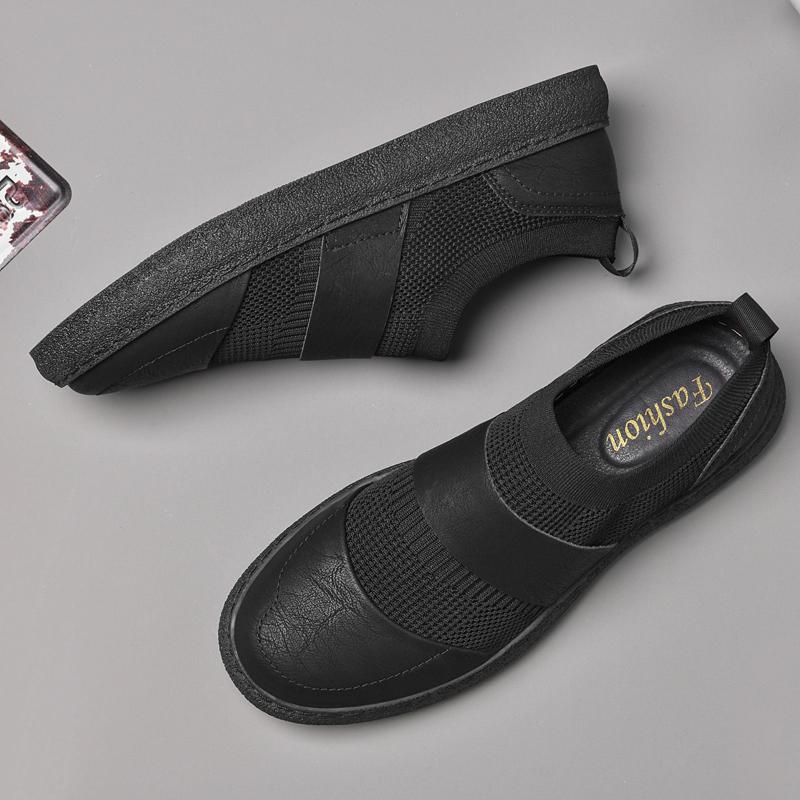 Summer Men's Elevator Shoes Breathable Mesh Height Increase Sneakers Men Shoes Inner Length 5cm Outdoor Leisure Sports Taller