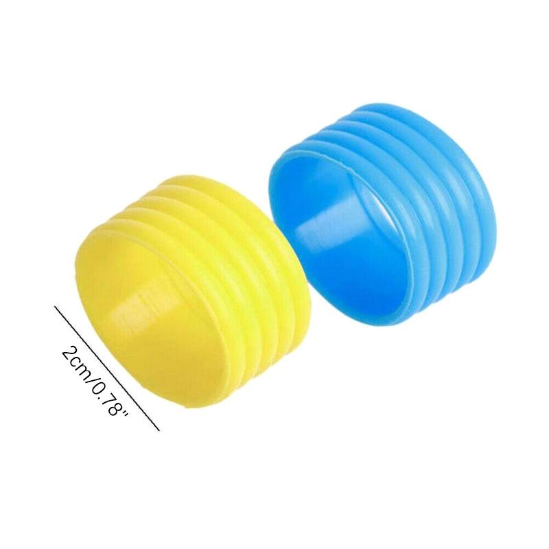 Raquete de tênis Grip Borracha Anel Badminton Bat Overgrip Fix Faixas Flexíveis Protetor de Acabamento Esportes Ao Ar Livre Vermelho
