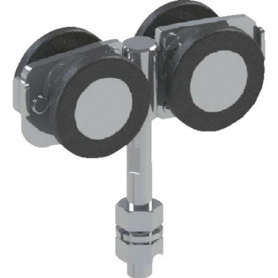 Daiken Newton 40 Double Wheel Door Hanger Steel Door Hanger N40-4WS