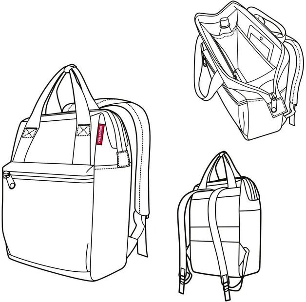 Backpack Reisenthel Allrounder R Twist Sky Rose (JR1035)