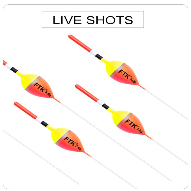 5Pcs Fishing Floats Vertical Buoy Barguzinsky Fir Float 18Cm-22.5Cm Buoyancy 1G-4G Fish Float For Carp Fishing