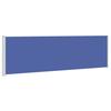 Retractable Side Awning 180 x 600 cm Blue