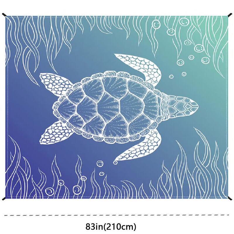 OEING Portable Foldable Outdoor Beach Picnic Mat