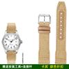 20mm 21mm Men's Bracelet For IWC Mark Nylon +cowhide Leather Watch Strap Pilot Prince Bertolo Portugal Folding Buckle Watchband