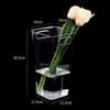 Modern Flower Bucket Acrylic Flower Wake Up Vase New Deep Water Flower Pot  Living Room