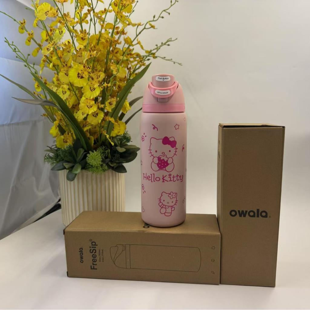 Owala 24oz 32oz Fruit Infuser Water Bottle Vacuum Double Wall 304 Stainless Steel Insulated Tumbler Outdoor Sports Sport Flip Lid