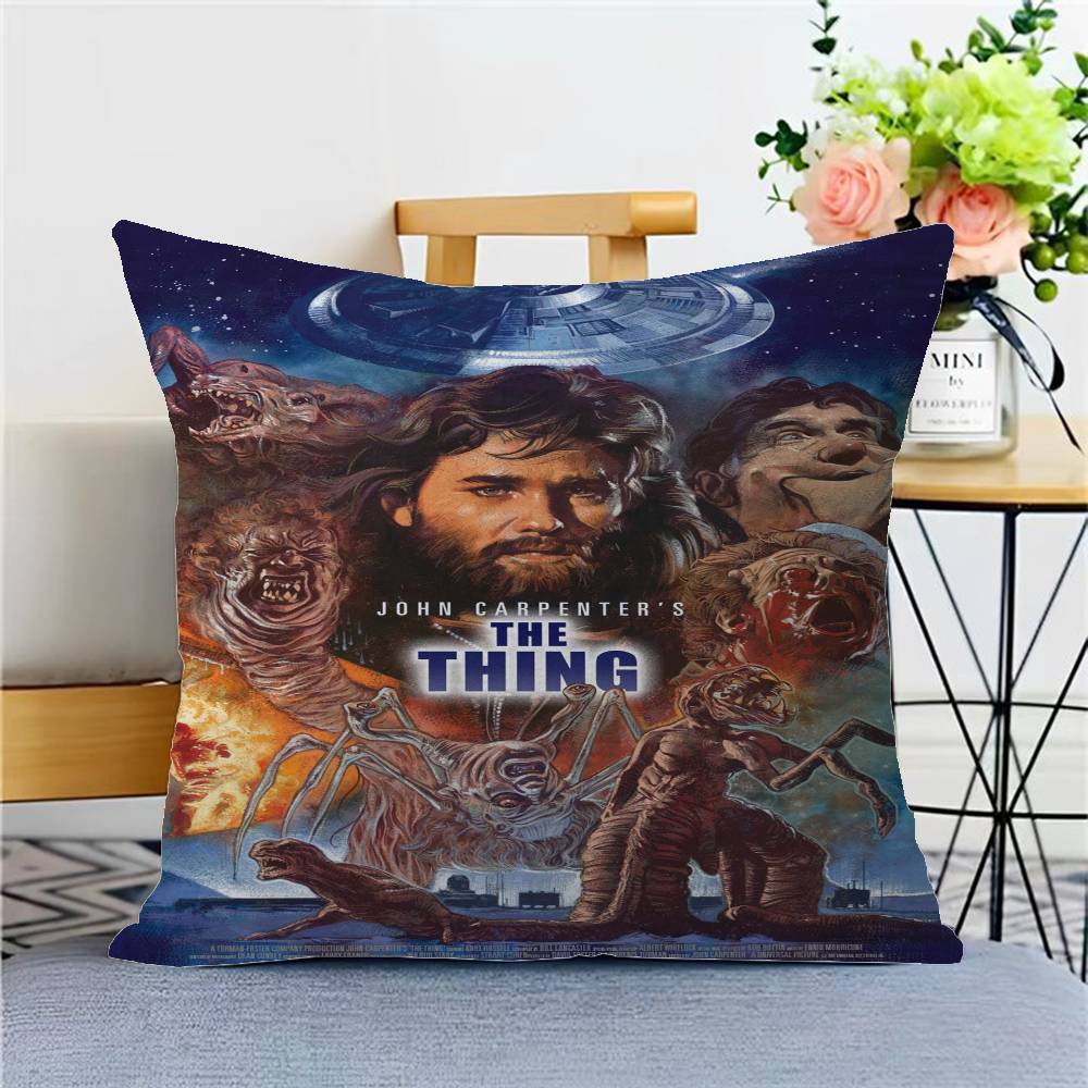 Classic Horror Movie The Thing Pillow Cover Sofa Cushion Cover Home Room Decoration Children Gift