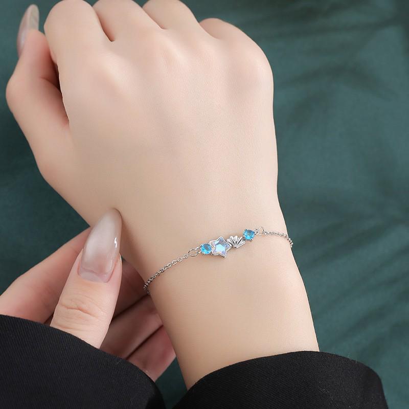 Star Ocean Heart Dámský Nádherný Luxusní Náramek: Elegantní, Všestranné, Snové Šperky