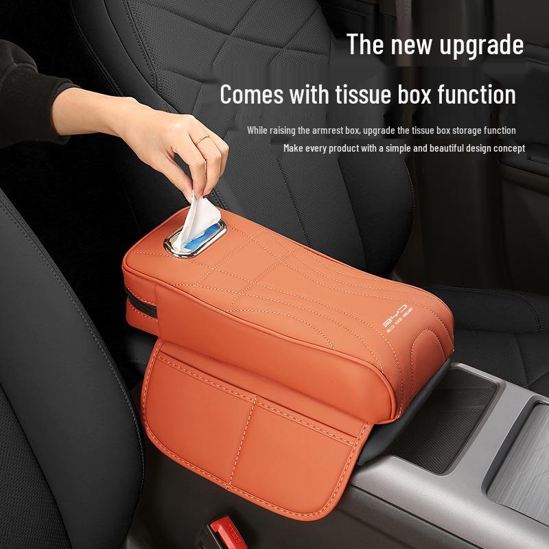 BYD All Models Center Console Riser Pad and Storage Box