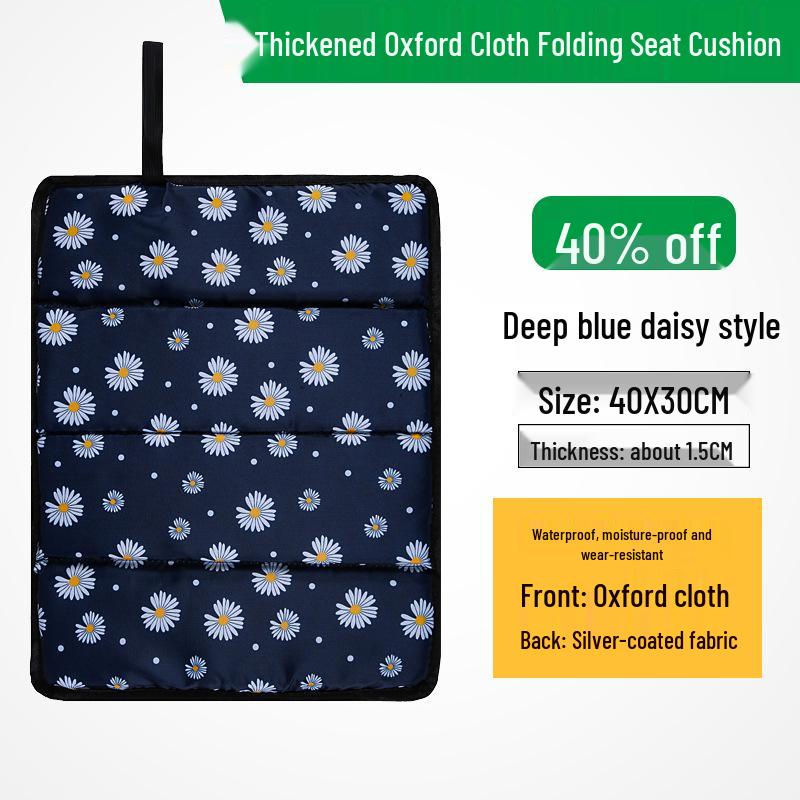 Portable Waterproof Outdoor Folding Seat Cushion - Moisture-Proof Picnic Mat