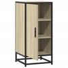 Vidaxl Cabinet, Sonoma Oak, 35.5X35X76 Cm, Wood-Based Material
