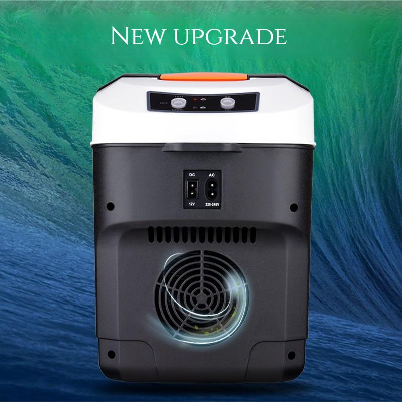 12V/24V Large Capacity Car Refrigerator Car Home Dual-use Small Fridge Mini Portable Digital Display Freezer