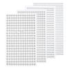 1792/3584Pcs 4/8Sheets Colorful Rhinestone Stickers 3/4/5/6 Mm Self Adhesive Rhinestones Gems Stickers for DIY Decoration Crafts