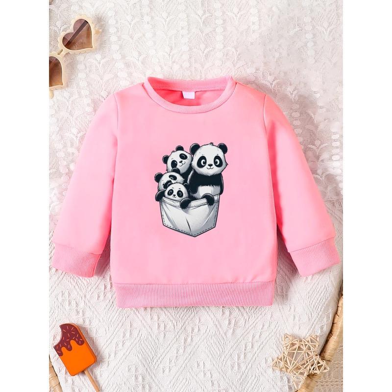 European Sizes Minimally Printed Pattern, Comfortable and Skin Friendly for 0-3 Year Old Baby Kids, Versatile Baby Round Neck Hoodie