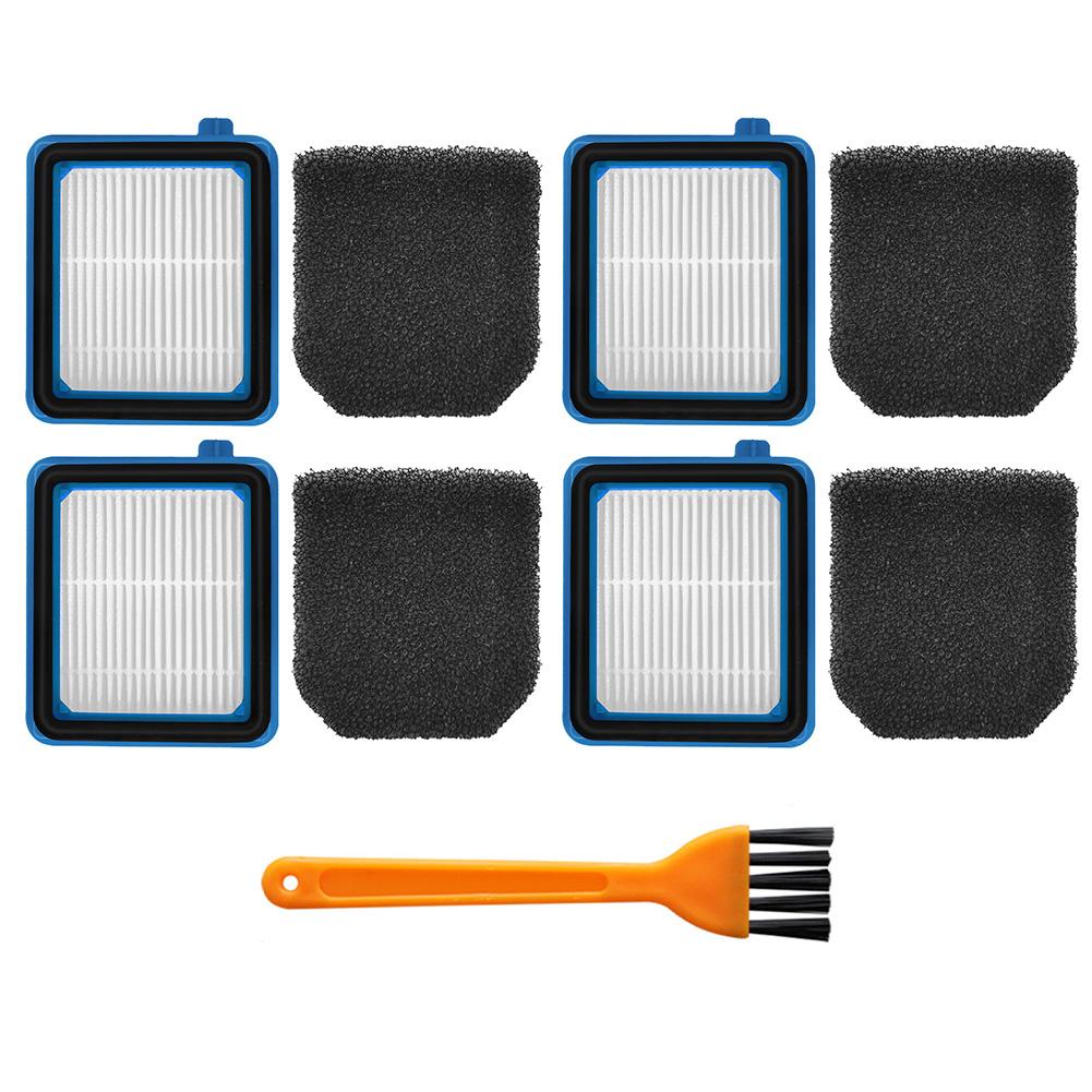 Efficient Filter Replacement for Electrolux Vacuum For Q7 Q8 WQ61 WFor Q71 WQ81 4 Filters 4 Sponges Cleaning Brush in One Set