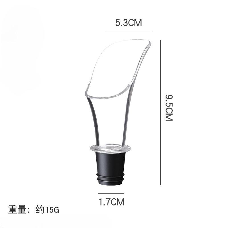 Professional Wine Aerator Attaches to Bottle for Improved Flavor Enhanced Bouquet and Rich Finish No-Drip Spill-Free Desig