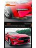 Front Bumper Wind Knife Spoiler Sticker for 2018-2023 Ford Mustang MK6.5