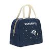 Dual Use Insulated Picnic Bag Portable Lunch Handbag Oxford Cloth Lunch Bag
