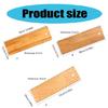 Kitchen Wood Bread Peels Bread Flipping Plate Dough Transferring Plate Wood Texture Suitable for Various Dough Size
