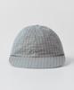 Leopeusaideu Washed 6Panel Cap Sky Blue Glen Check