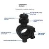 Universell 1/4" Skrue 36° Roterbart Feste Motorsykkel Håndtak Klemmeholder For 11 10 9 8 7 6 5 4 3 Actionkamera Sykkel Styrefeste