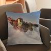 Luxurious Super Soft Avengers Alliance Cushion Cover Featuring Iconic Iron Man Design
