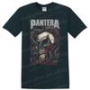 Pantera Schädel Schlange Rock Metal T-Shirt Schweres Grafik Band Tee