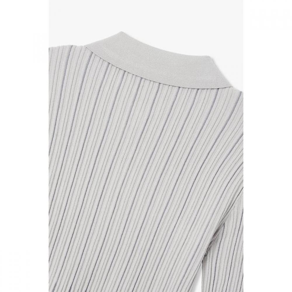 Emporio Armani Women Ribbed Button Up Knit Cardigan A526128504