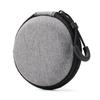 Portable Shockproof Mini Round Coin  Storage Bag Women Men Mini Earphone Charger Case Data Cable Organizer Case
