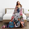 BSB Backstreet Boys Band Blanket Quality Soft  Throw Blanket Winter Travel Office Bedroom Print Bedspread