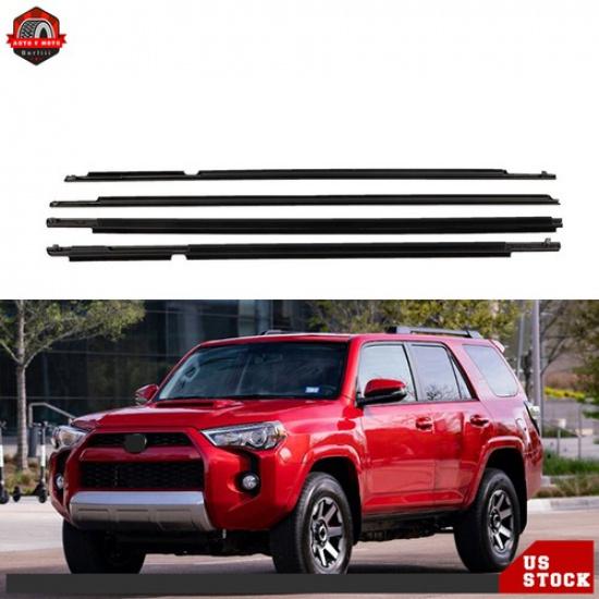 For Toyota 4Runner 2010-  Seal Belt Moulding Outside Window Weatherstrip