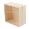 Scatola di Legno Grezza Scatola Regalo in Legno con Coperchio Scorrevole Trasparente Scatola per Sapone Scatole Vintage per Gioielli Scrigno del Tesoro Scatole Ombra per Artigianato Fai da Te