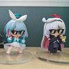 2 Kinds Blue Archive Anime Figurine Arona Prana Game Character Q Version Cartoon Collectible Model Face Changing Toys Gifts