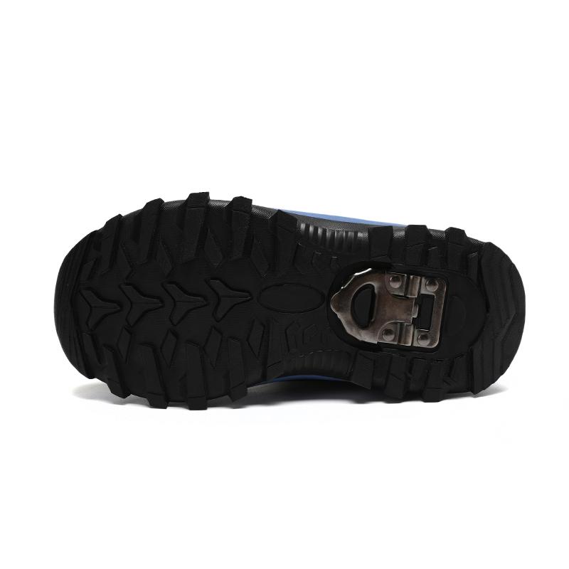 Winter Kinder Modische Fleece Warme Hohe Baumwollschnürsenkel Eiskralle Schneestiefel 31-40