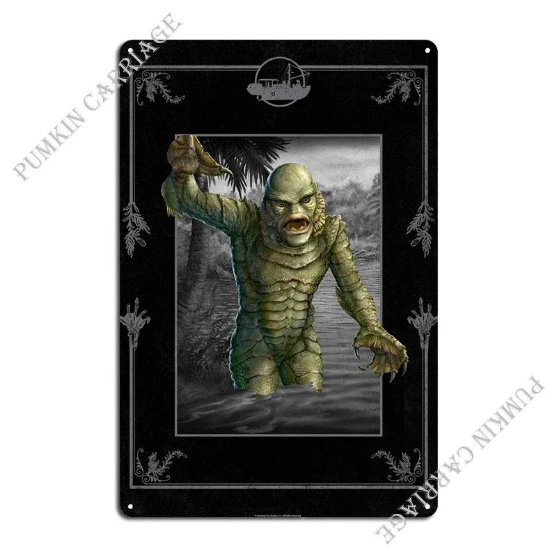 Horror Show Metal Sign Rusty Garage Wall Mural Designing Tin Sign Poster 20x30cm(7.8x11.8inch)