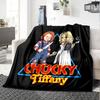 Chucky Tiffany'S Tale Flannel Blanket Super Soft Warm Cozy Blanket For Sofa Bed Office Travel Allseason Home Decor Gift