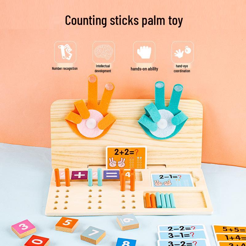 Montessori Math Learning Aids for Kids: Educational Toys for Addition & Subtraction