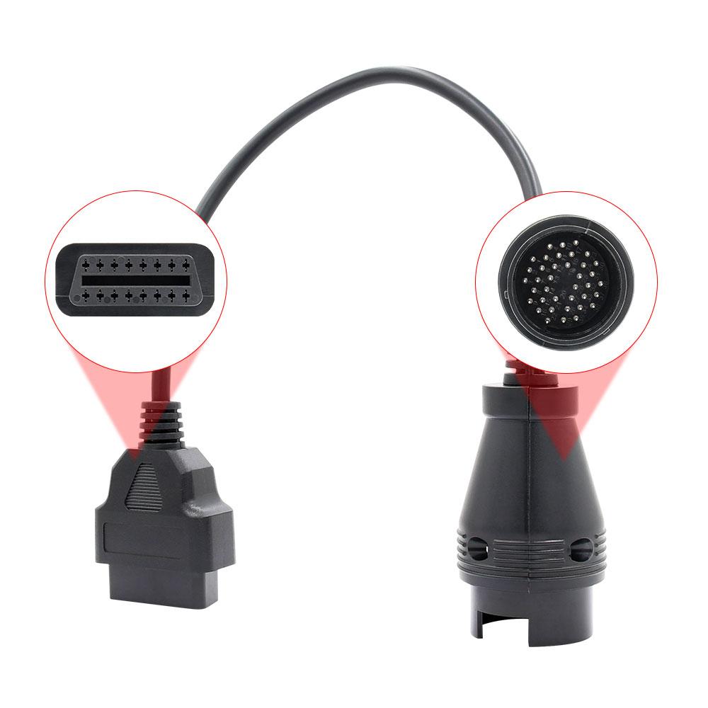 For Benz Car 14 Pin 38 Pin Connector for Star OBD To OBD2 Scanner Car Diagnostic Auto Tool Extension Cable for Mercedes Benz Car