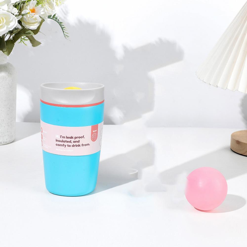 Portable Vacuum Insulated Cup Stainless Steel Sports Kettle Drinkware Thermos Bottle  Student