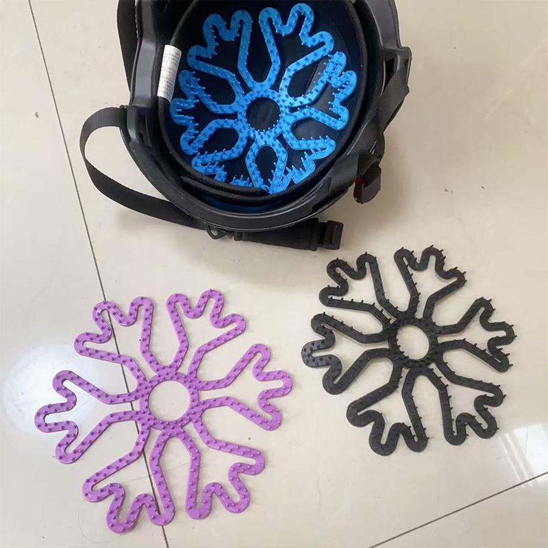 3pcs Flexible Helmet Inner Silicone Pad Interior Protector Helmet Padding Motorcycle Helmet Motorcycle Helmet Interior Pad