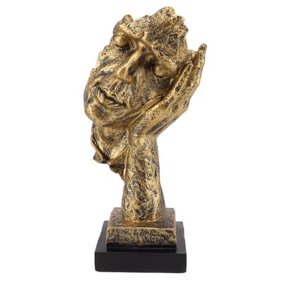 Creative European Art Resin Decoration Vintage Living Room Bookshelf Sculpture Ornament Abstract
