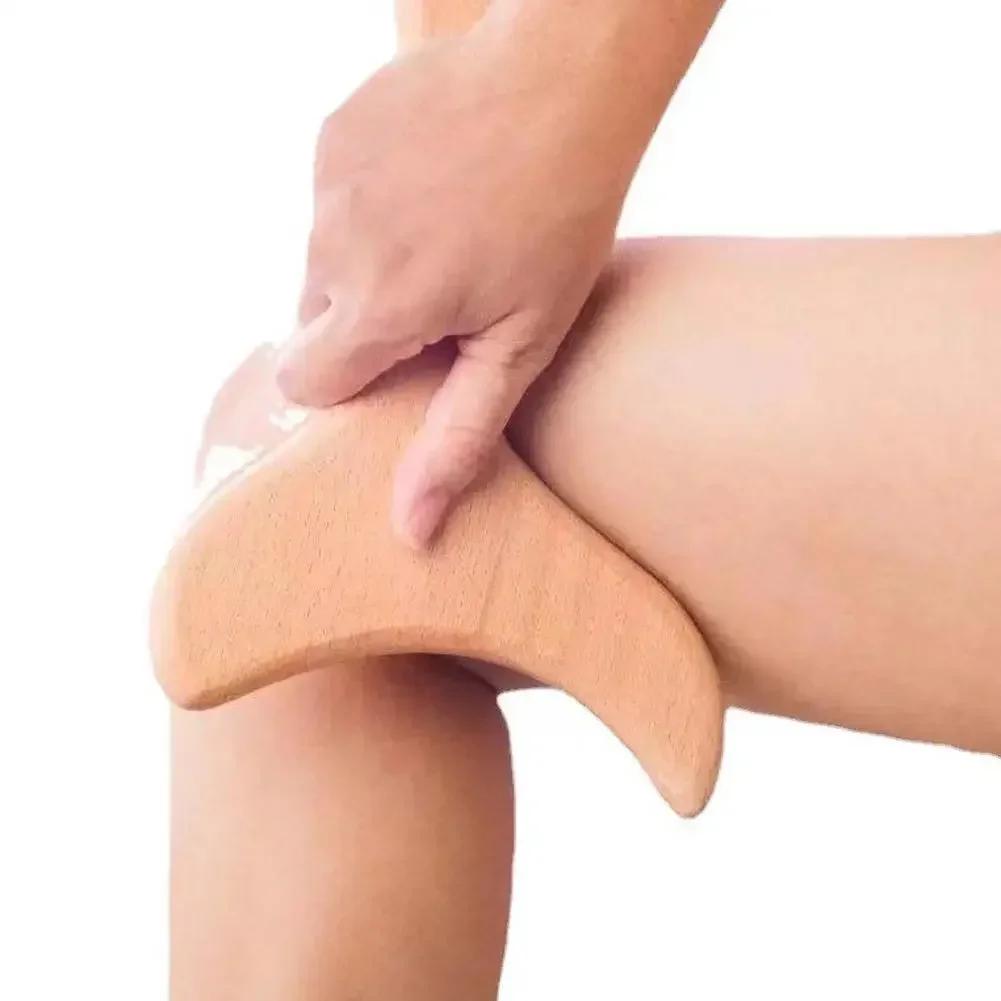 Holztherapie Massagegerät Holz Lymphdrainage Massager Körperformungswerkzeuge für Maderoterapy, Gua Sha, Muskelentspannung