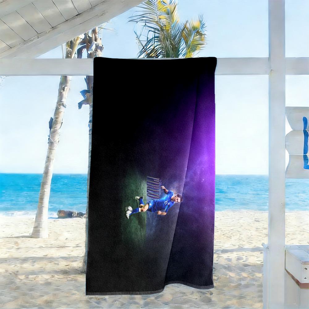 Manchester City Goalkeeper Celebration Beach Towel High Absorbency & Quick-Dry Comfortable Lightweight