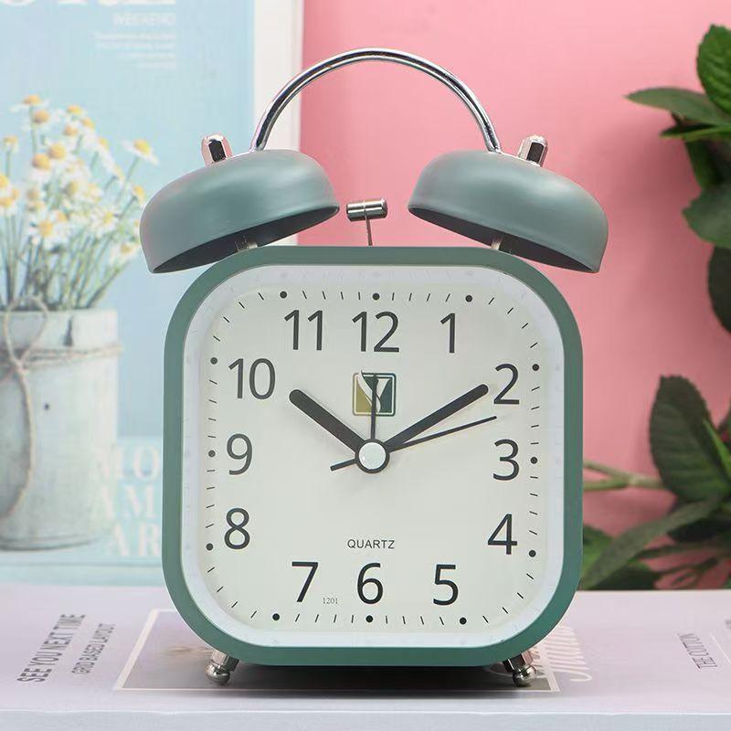 

Student Cartoon Metal Alarm Clock Super Ringing Astronaut Children s Watch Strap Night Light Cute Gift Hour Clock