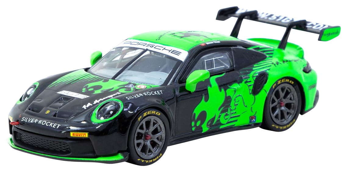 

Speedmaster Japan TARMACWORKS Масштаб Porsche 911 GT3 Cup Fire Monkey Motorsport Готовая модель 1/64 (992) T64-093-FMM