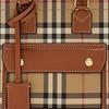 Burberry Borsa Tote Freya con Tracolla Regolabile e Rimovibile Borse Tote da Donna Classico-Beige Melange-Marrone 80975661