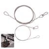 4Pcs/Lot Flexible Thin Black 1.5/2/3Mm Cable Safety Steel Lock Wire Safe Rope Locks Led Par Light Duty Quick Release Pin
