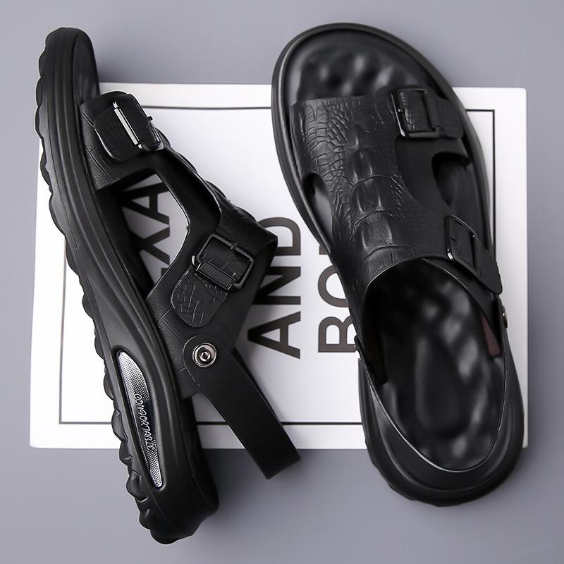 Summer Men‘s Flip Flops Beach Slippers Man Sandals Platform Chanclas Slipper Indoor House Anti-Slip Zapatos Hombre Shoes