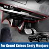For Grand Koleos Geely Monjaro KX11 2024 2025 Car Co-pilot Anti-kick Board Modification Ventilation Opening Accessories