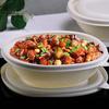 Disposable Corn Starch Square Food Container 450ml